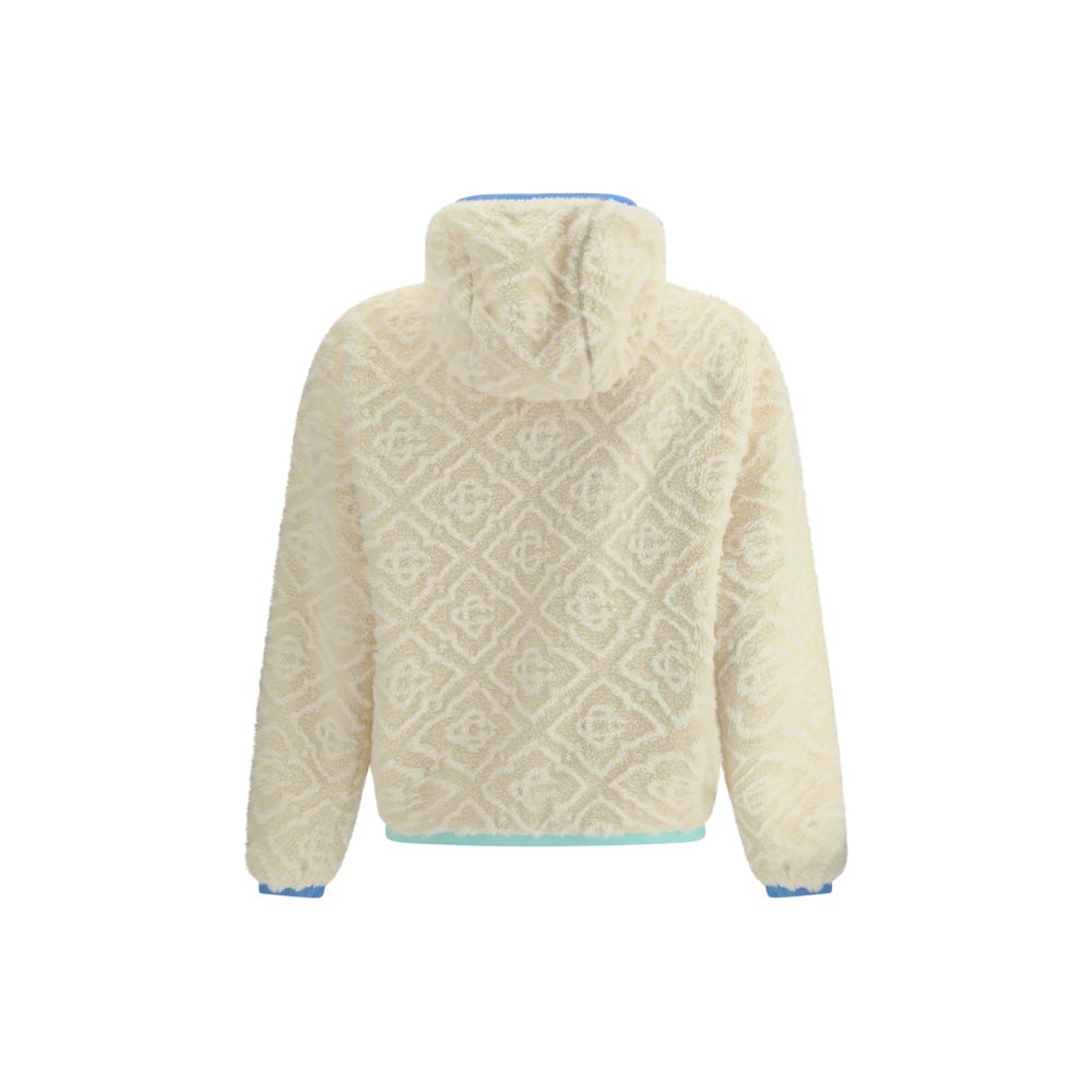 Monogram jacquard fleece Jacket