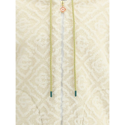 Monogram jacquard fleece Jacket