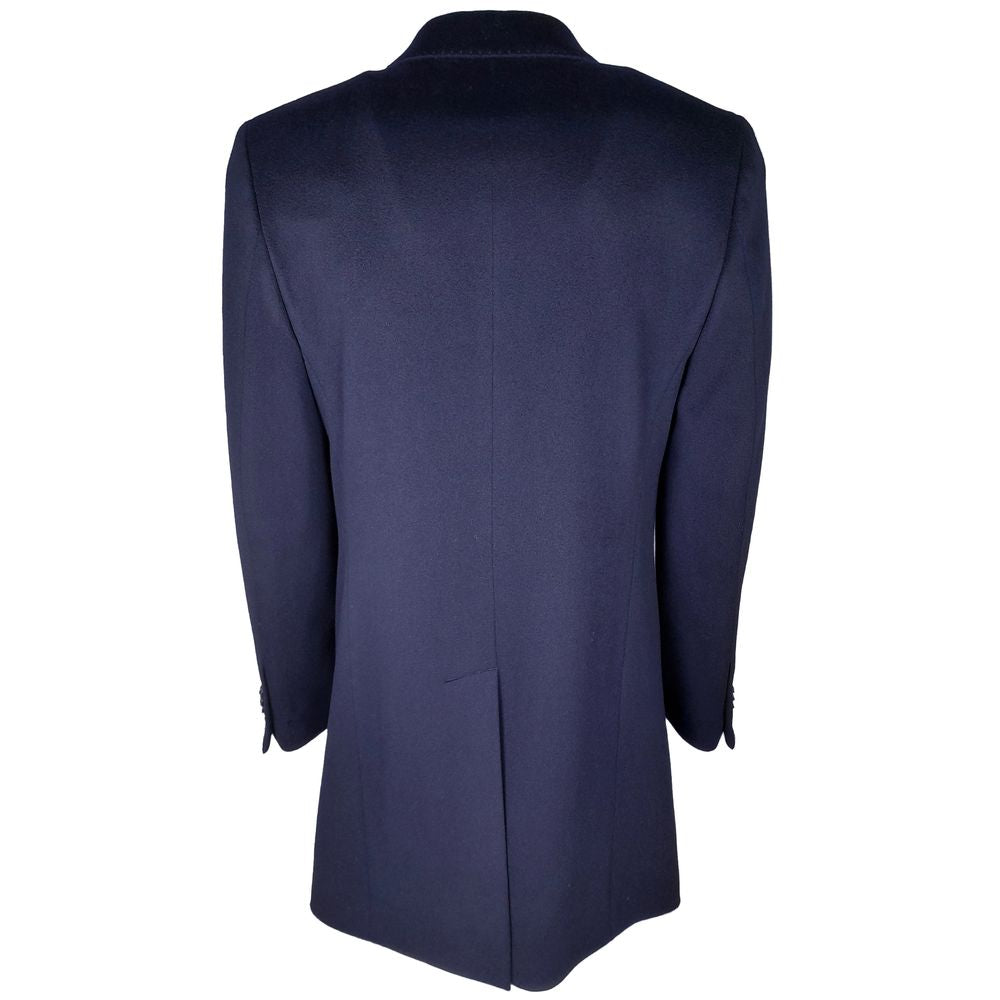 Blue Wool Men's Jacket