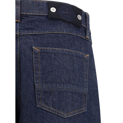 Denim-Rinsed Jeans with a classic 5-pocket construction