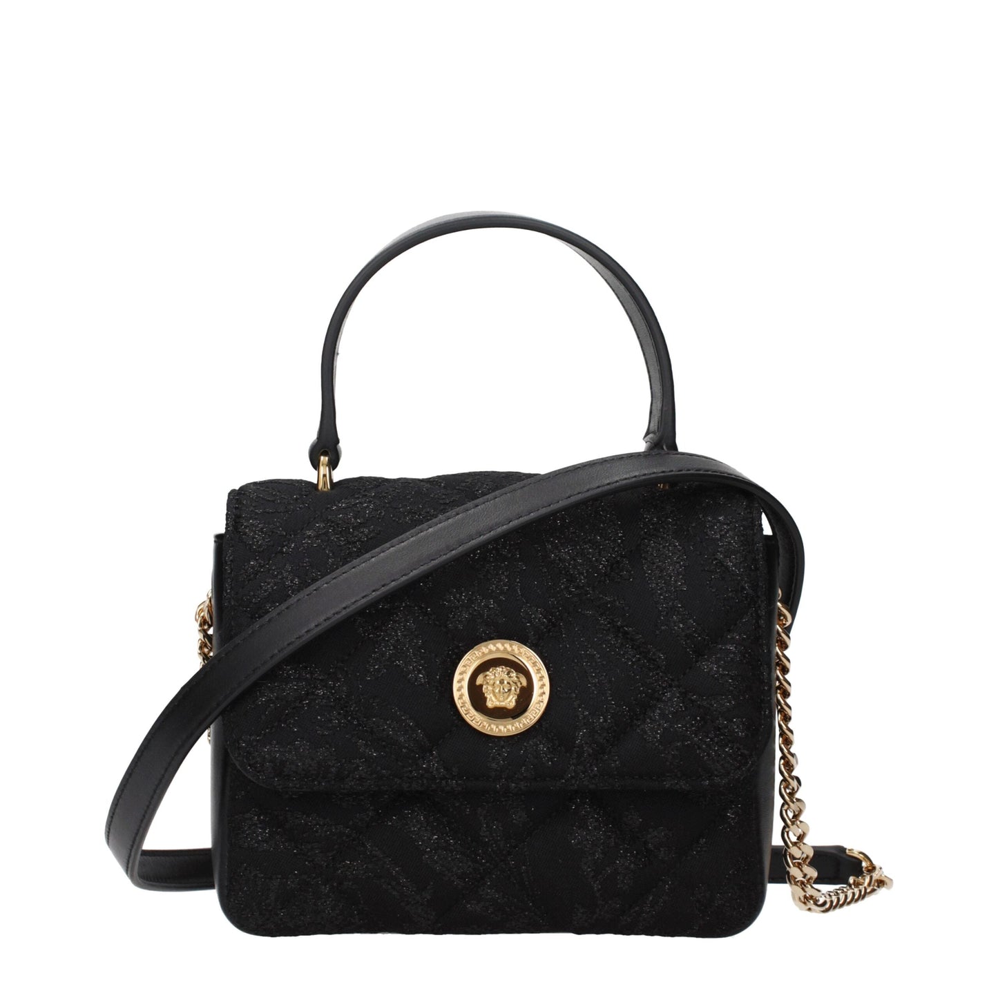 Black Fabric Handbags