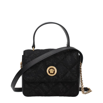 Black Fabric Handbags