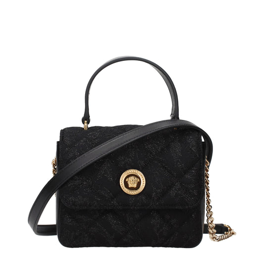 Black Fabric Handbags