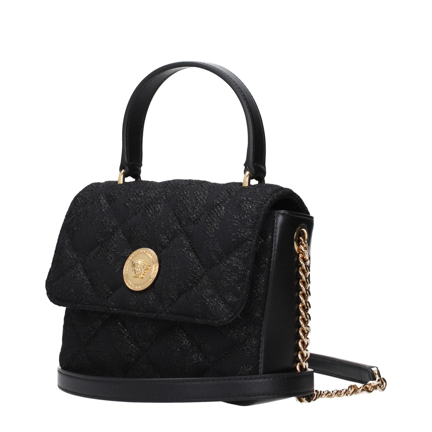 Black Fabric Handbags