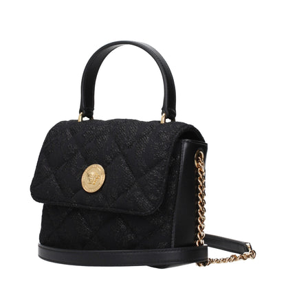 Black Fabric Handbags
