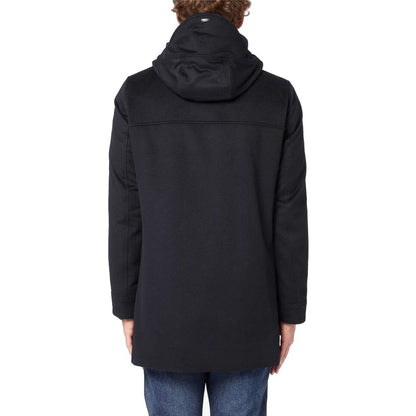 Wool Cashmere Hooded Coat