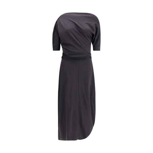 Twisted Midi Dress