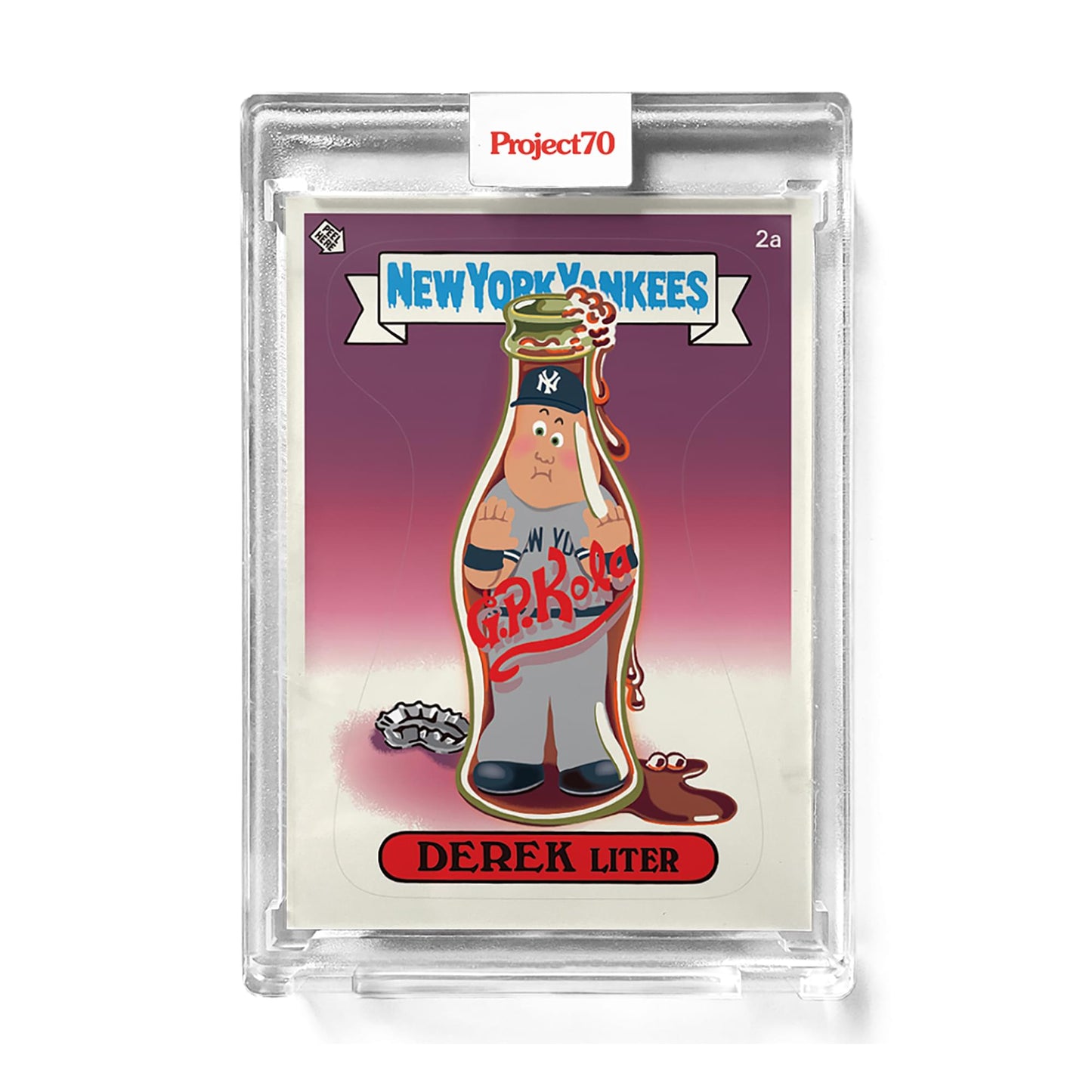 MLB Topps Project70 Card 732 | 1986 Derek Jeter by Keith Shore