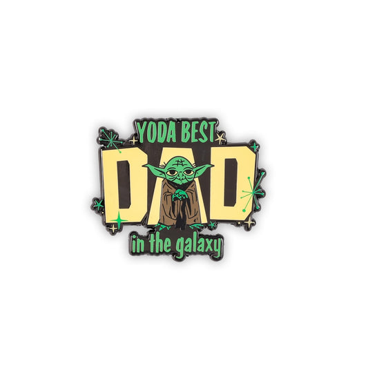 Star Wars "Yoda Best Dad In The Galaxy" Father's Day Enamel Pin