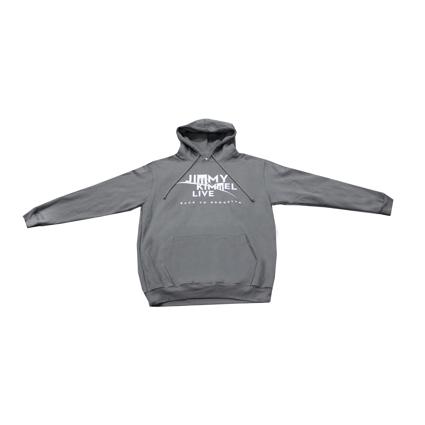 Jimmy Kimmel Live! Brooklyn Charcoal Hoodie | Adult X-Large