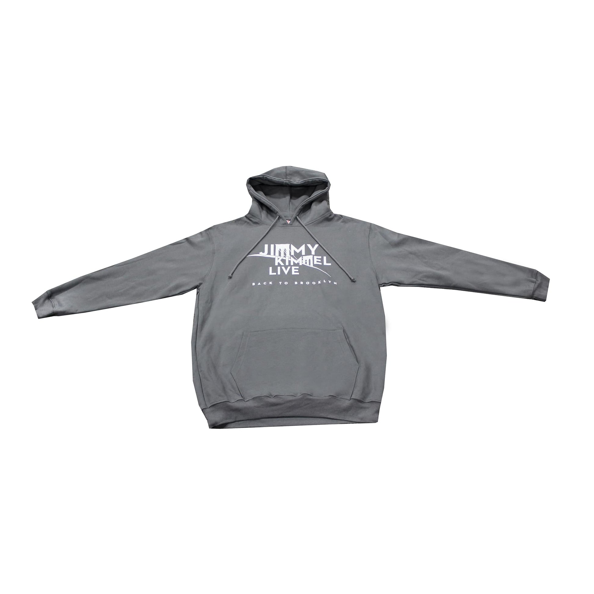 Jimmy Kimmel Live! Brooklyn Charcoal Hoodie | Adult X-Large