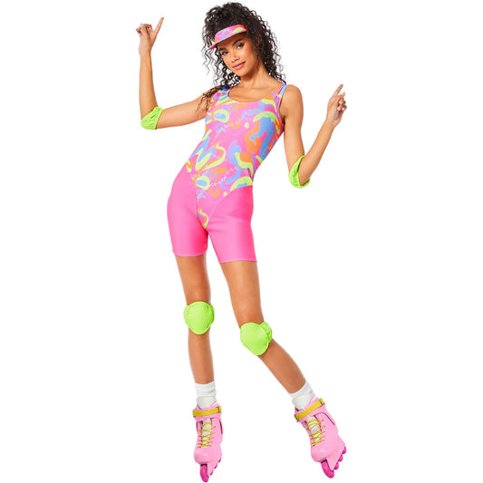 Barbie Movie Roller Blade Barbie Adult Costume | Small