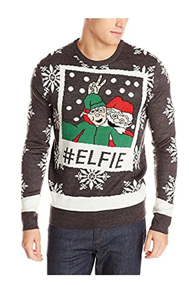 Christmas Knit Sweater Elfie Large