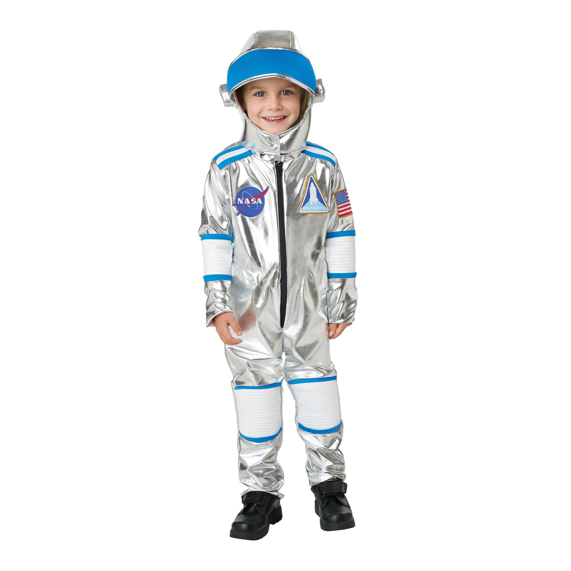 NASA Flight Suit Deluxe Toddler Costume | Large (4-6)