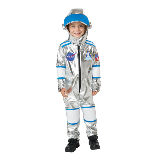 NASA Flight Suit Deluxe Toddler Costume | Large (4-6)