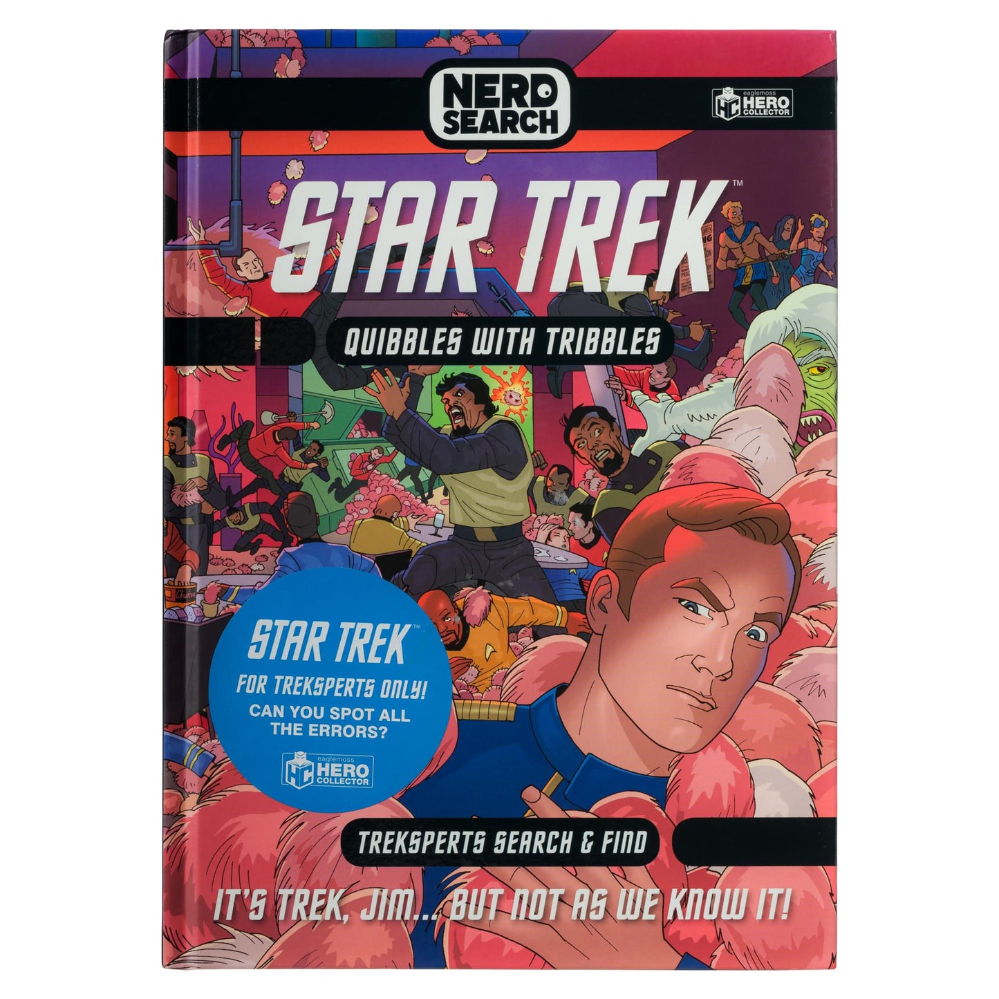 Eaglemoss Star Trek The Original Series Quibbles With Tribbles Nerd Search Book