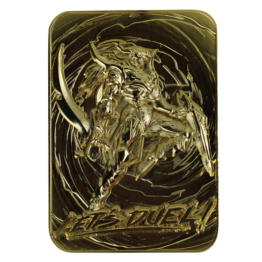 Yu-Gi-Oh! Limited Edition 24k Gold Plated Black Luster Soldier Metal Card