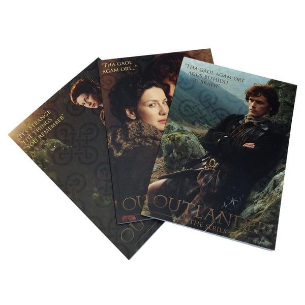 Outlander Collector Notepad Set of 3