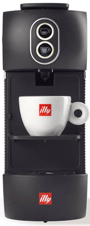 Illy Macchina da Caffe a Cialde 44mm Easy Nera