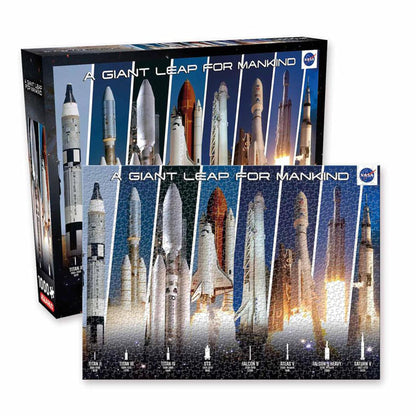 NASA Rocket Grid 1000 Piece Jigsaw Puzzle