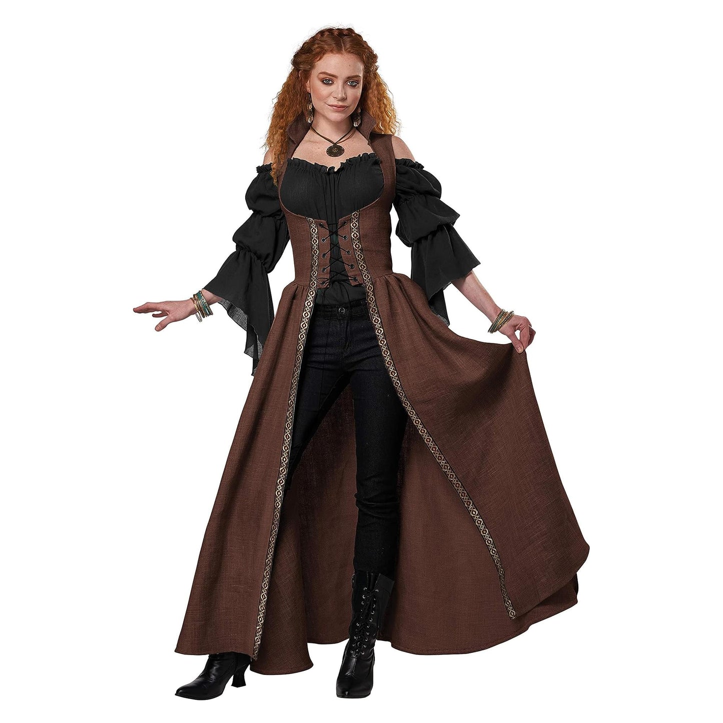 Medieval Overdress Adult Womens Costume | S/M