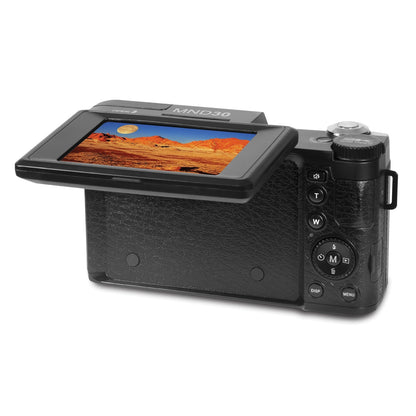 Minolta MND30-R MND30 4x Digital Zoom 30 MP/2.7K Quad HD Digital Camera (Red)
