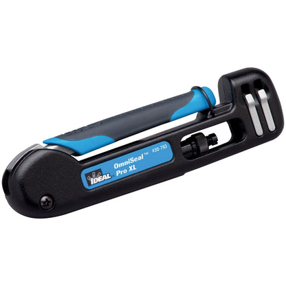 IDEAL 92-691 RG6 & RG6 InSITE RTQ Plenum Right-Angle F-Connector, 5 pk