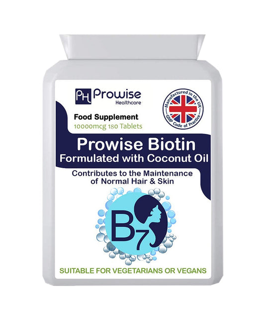 Biotin Formulated with Coconut 180 Tablets