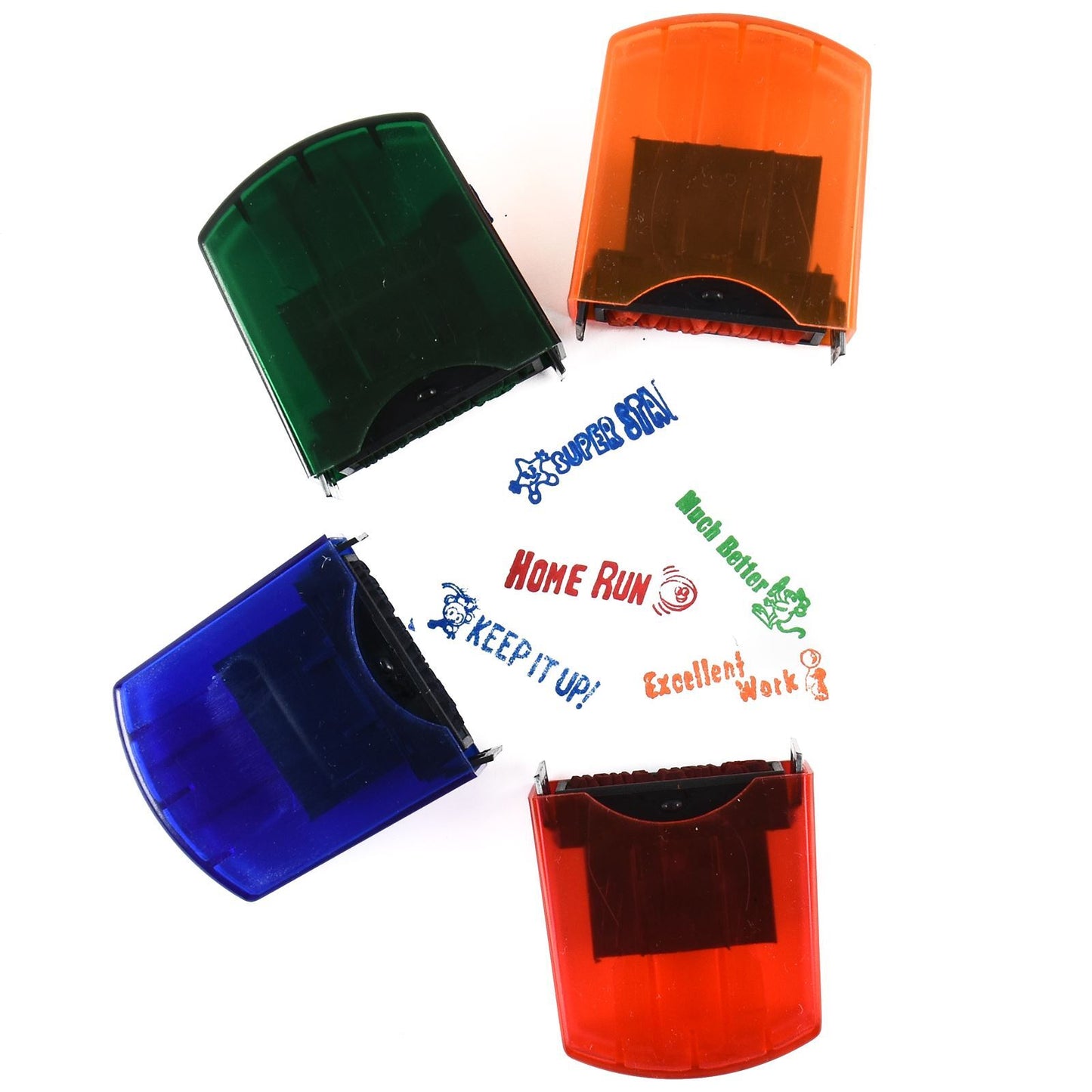 Set of 8 Ink School Stamps - SCH-20