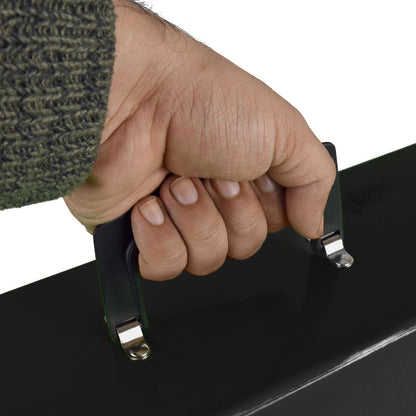 A4 Expanding Organiser File BLACK AS-07346