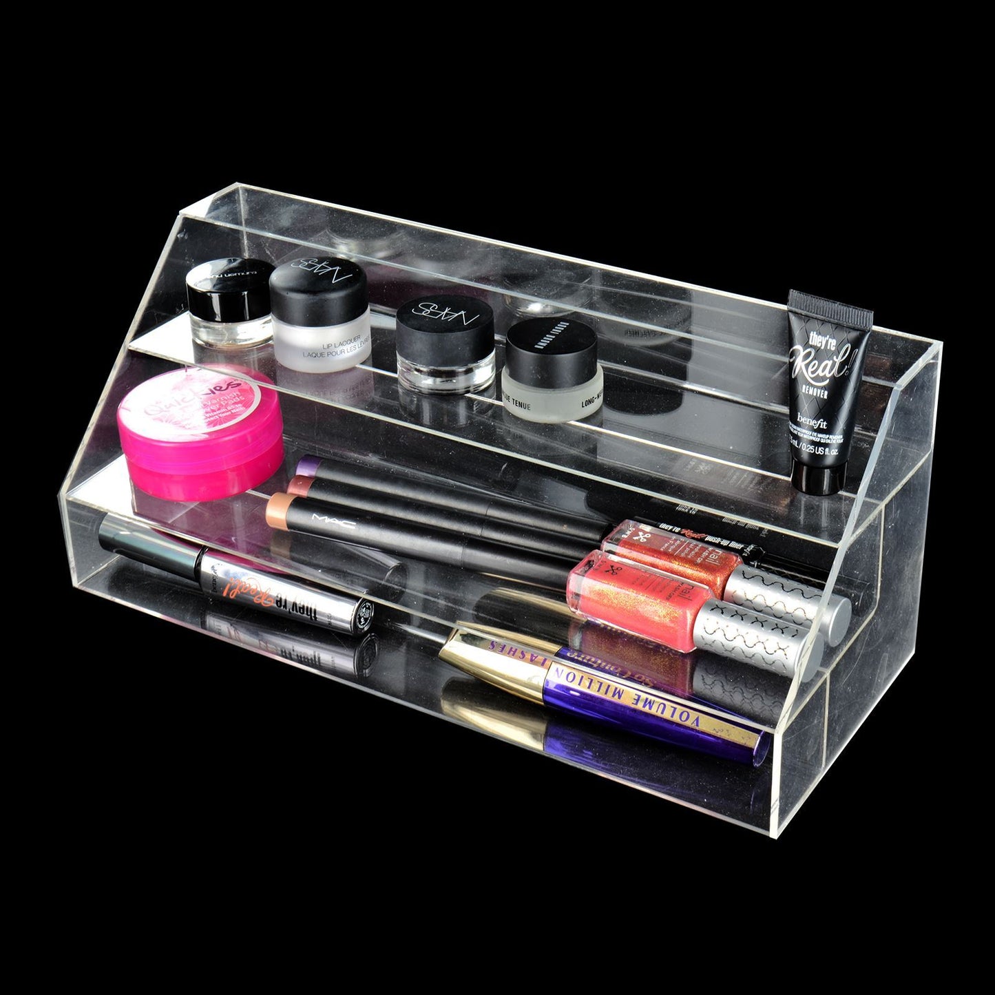 Cosmetic Organizer 3-Tier Acrylic Display Stand
