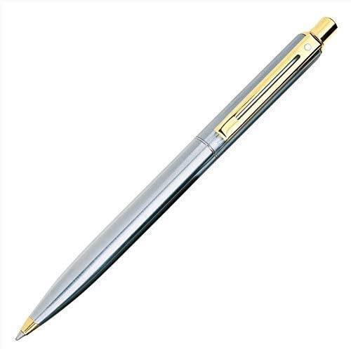 Sheaffer Sentinel Ball Pen Brushed Chrome In Luxury Gift Box Sheaffer Ballpoint