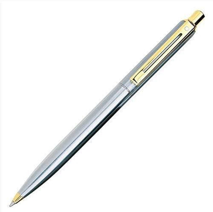 Sheaffer Sentinel Ball Pen Brushed Chrome In Luxury Gift Box Sheaffer Ballpoint