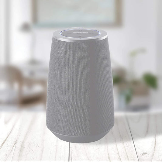 Daewoo Voice Assistant Bluetooth Speaker Compatible with Siri & Google Assistant Grey