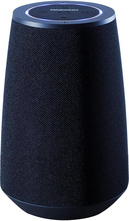 Daewoo Voice Assistant Bluetooth Speaker 5W Powerful Audio Output Lightweight and Portable Blue