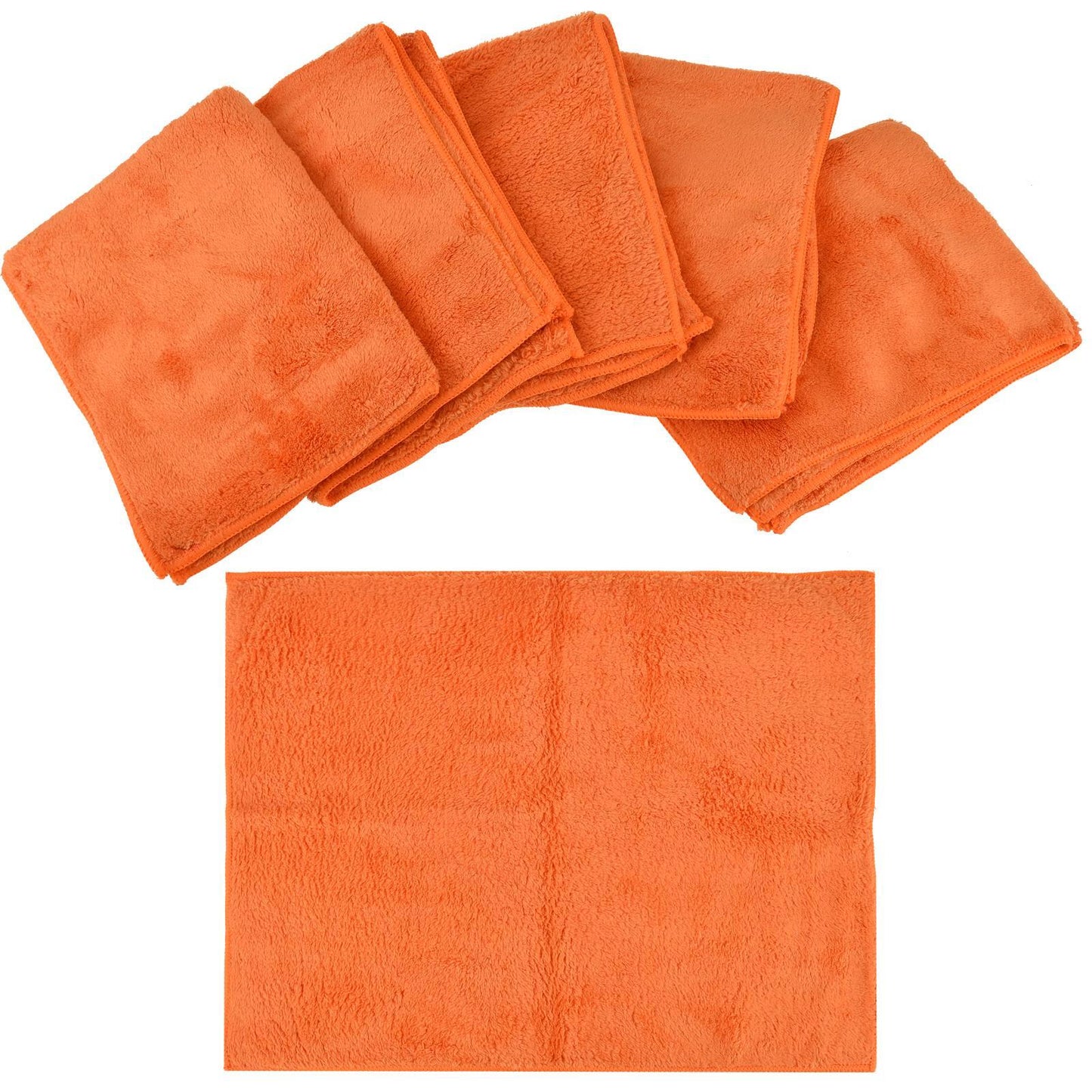 5Pk Microfibre Car Towels 37cm x 30cm