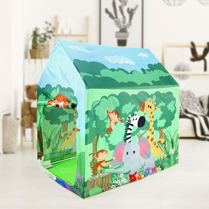 SOKA Animal Jungle Playhouse for Kids Indoor Outdoor Foldable Play Tent Camping
