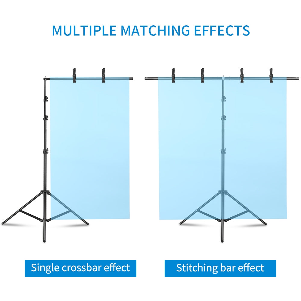 Kshioe improved version with 150cm cross bar T-shaped bracket iron black photography Stand