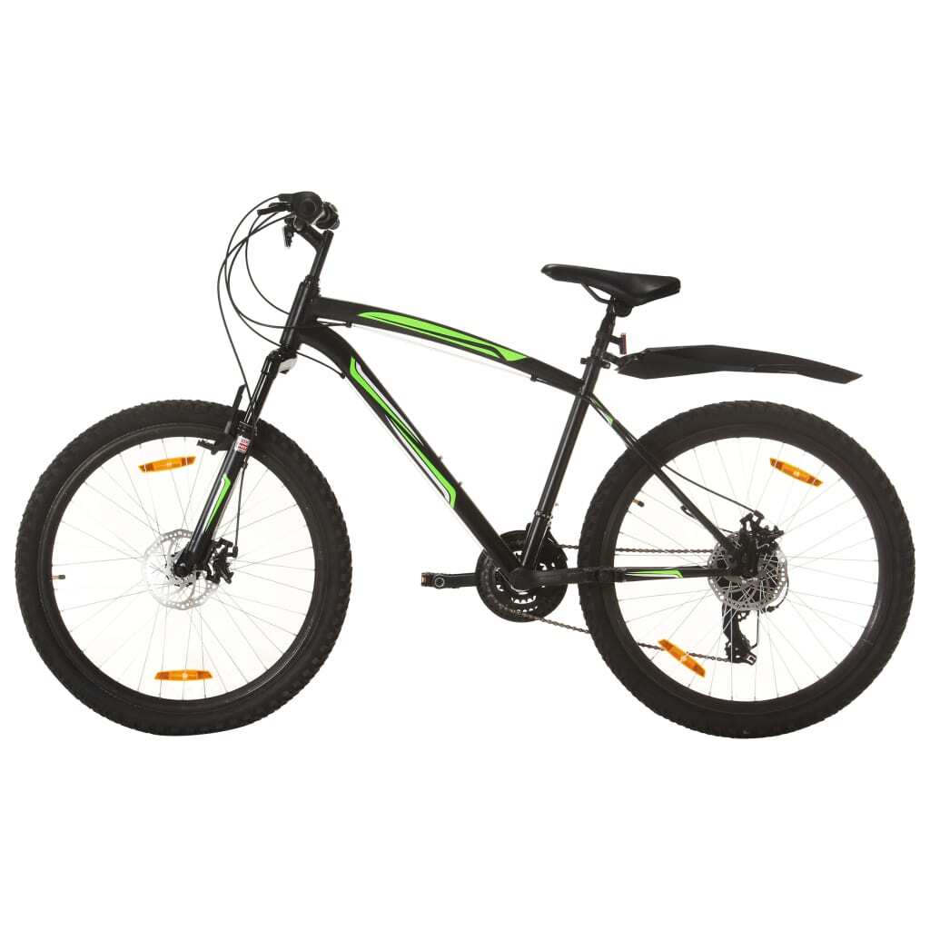 Mountain Bike 21 Speed 26 inch Wheel 46 cm Black