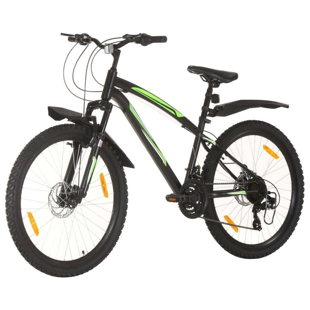 Mountain Bike 21 Speed 26 inch Wheel 46 cm Black