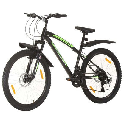 Mountain Bike 21 Speed 26 inch Wheel 46 cm Black