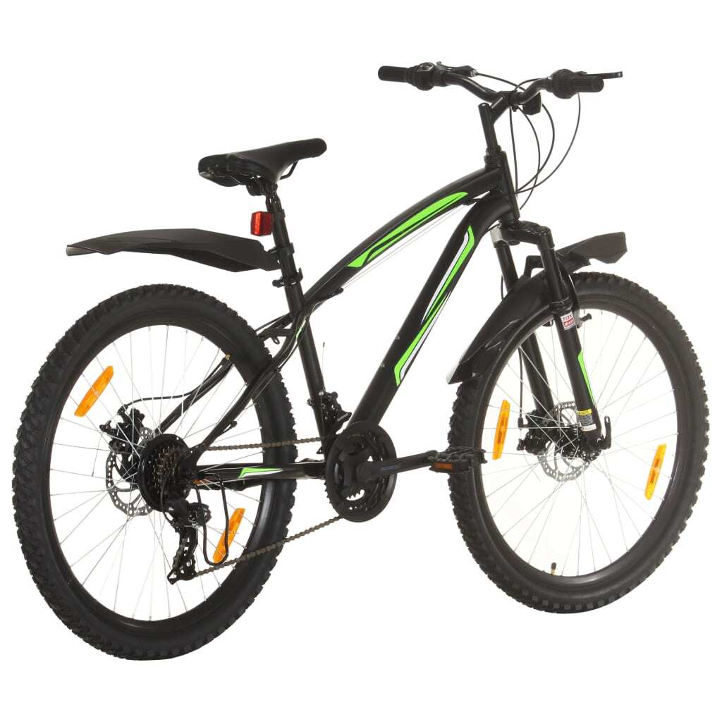 Mountain Bike 21 Speed 26 inch Wheel 46 cm Black