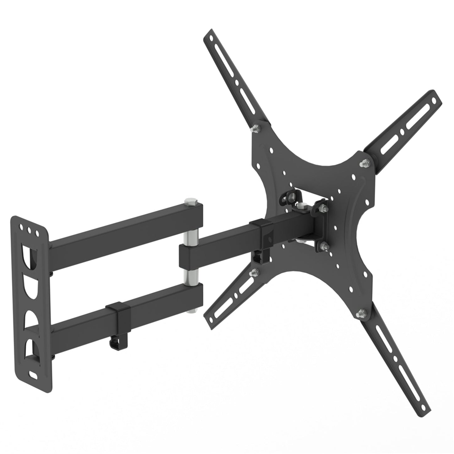 LEADZM 26-55" Adjustable Wall Mount Bracket Rotatable TV Stand TMX400 with Spirit Level