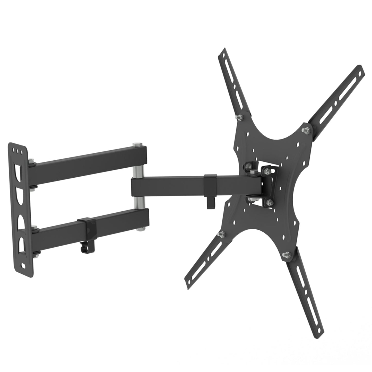 LEADZM 26-55" Adjustable Wall Mount Bracket Rotatable TV Stand TMX400 with Spirit Level