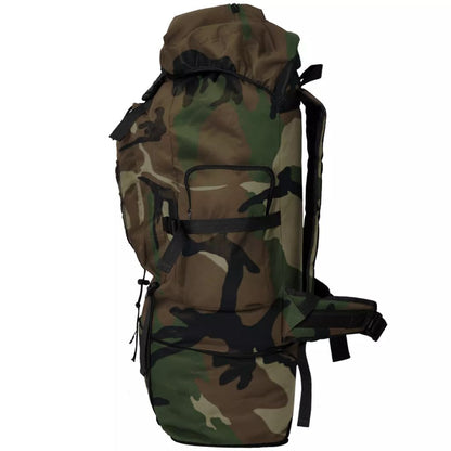 Water Repellent Camping & Hiking Army-Style Backpack 40, 65 & 100L
