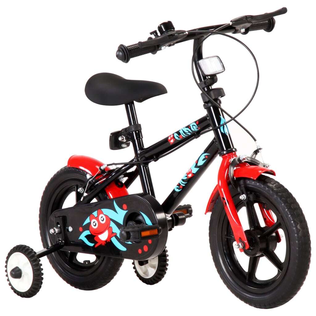 Kids Bike 12 inch Black and Red