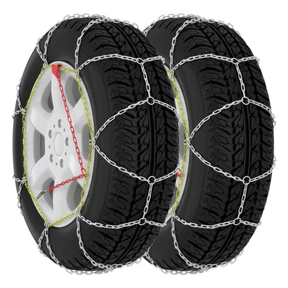Car Tyre Snow Chains 2 pcs 9 mm KN70 to kn130