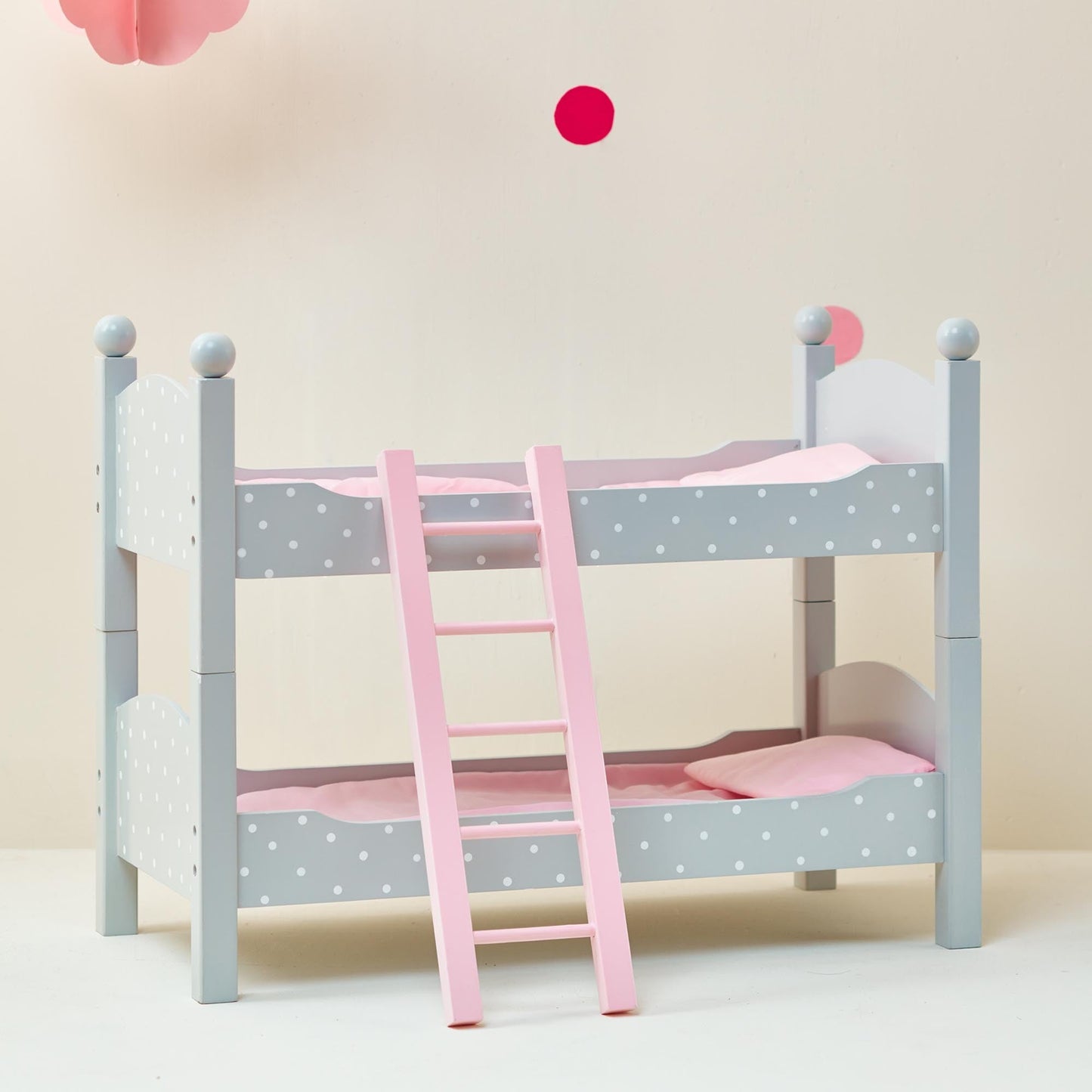 Olivia's Little World Baby Doll Bed Wooden Bunk Bed Doll Furniture TD-0095AG
