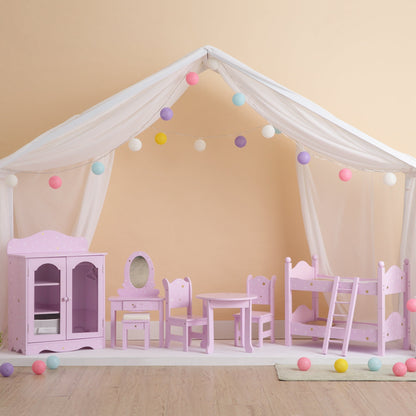 Olivia's Little World 18 Inch Doll Closet Doll Furniture With Hangers TD-0210AG