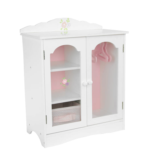 Olivia's Little World 18 Inch Doll Closet Doll Furniture With Hangers TD-0210A